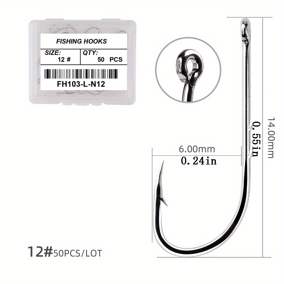 Circle Fishing Hooks Saltwater 14/0