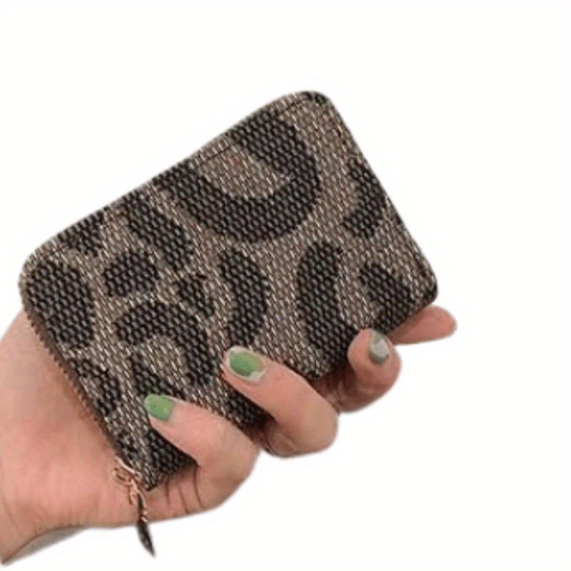 Women's Leopard Print Small Wallet