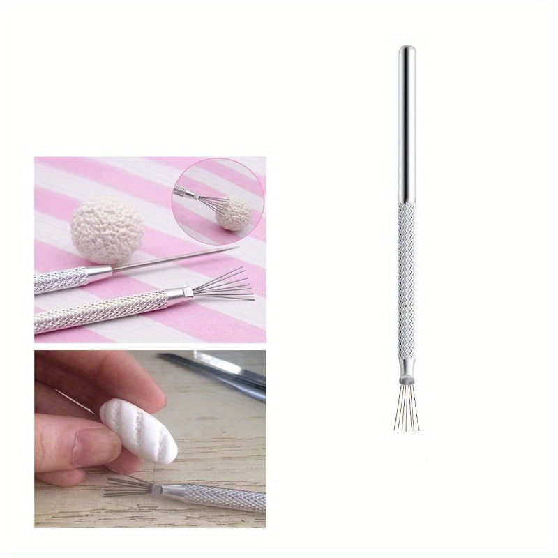 Texture Brush Tool, Poking Hole Tool, For Clay Shaping - PicoDIY, Figure  Commission, Clay Tools & Materials