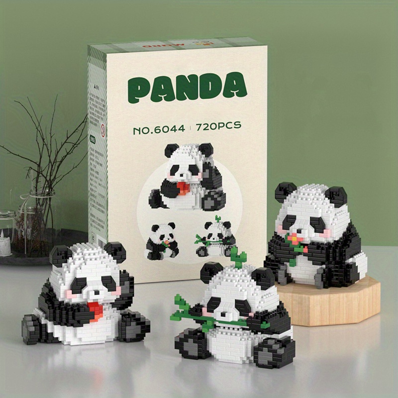 8 Teile/Los Zakka Riesen Panda Spielerische Version Modell PVC