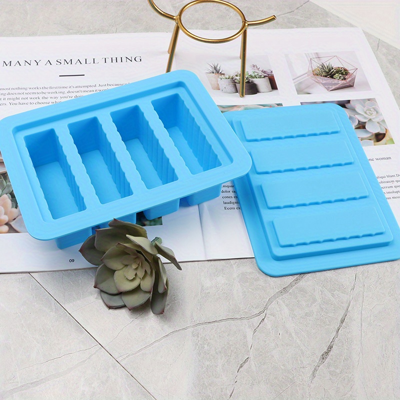 Silicone Butter Mold, Butter Maker Tray, Butter Container With Lid, Food  Grade Silicone Butter Mold For Chocolate Butter Pudding Ice Cube  Cheesecake, Butter Stick Molds, Kitchen Accessaries - Temu