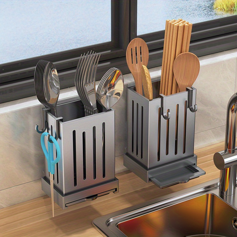 Compact Dishwasher Chopstick Holder For Small Utensils Easy - Temu