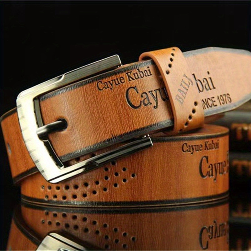 Men's Classic Leather Belt | Black Coffee