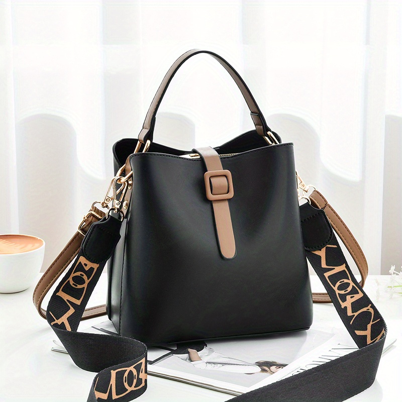 Fashionable Mini Women's Handheld & Crossbody Bucket Bag