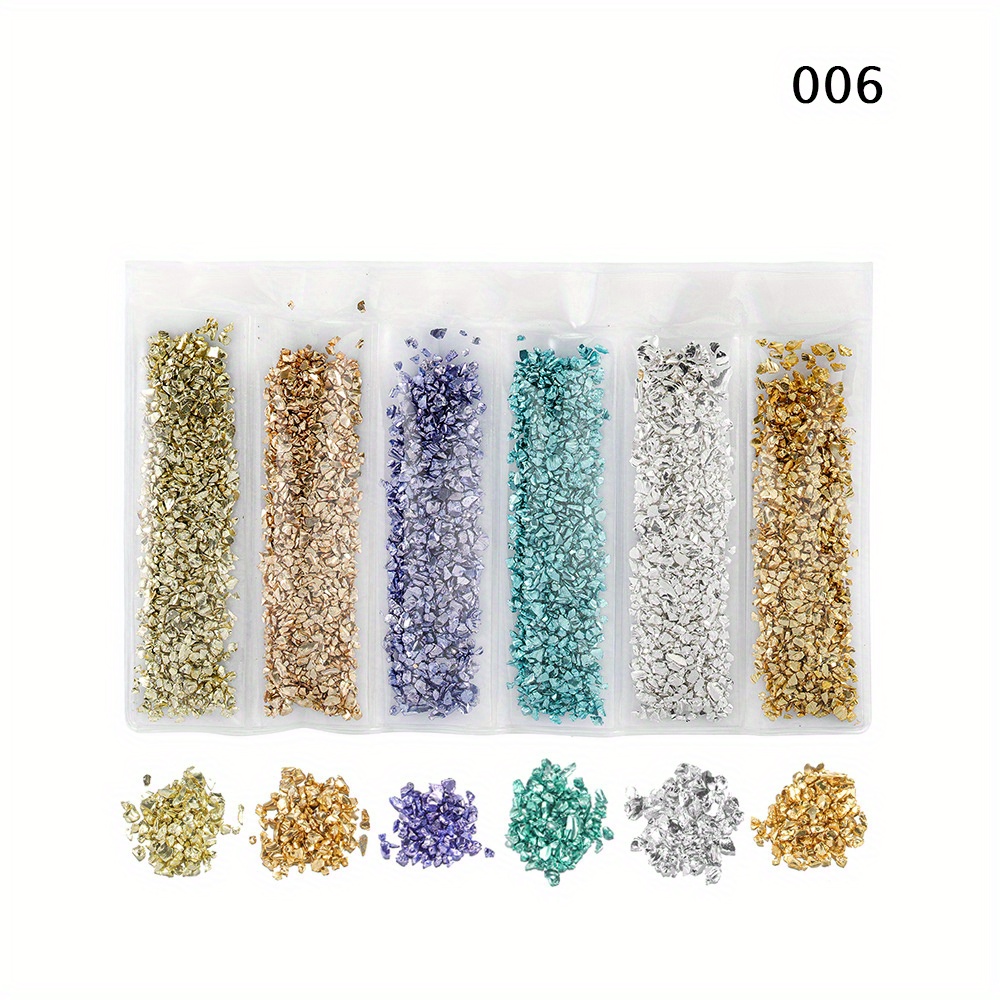 Meyer Imports Crushed Glass Glitter for Arts and Crafts - Broken Glass German Glitter for Resin Craft Art/Tumblers/Nail Art/DIY Jewelry Making
