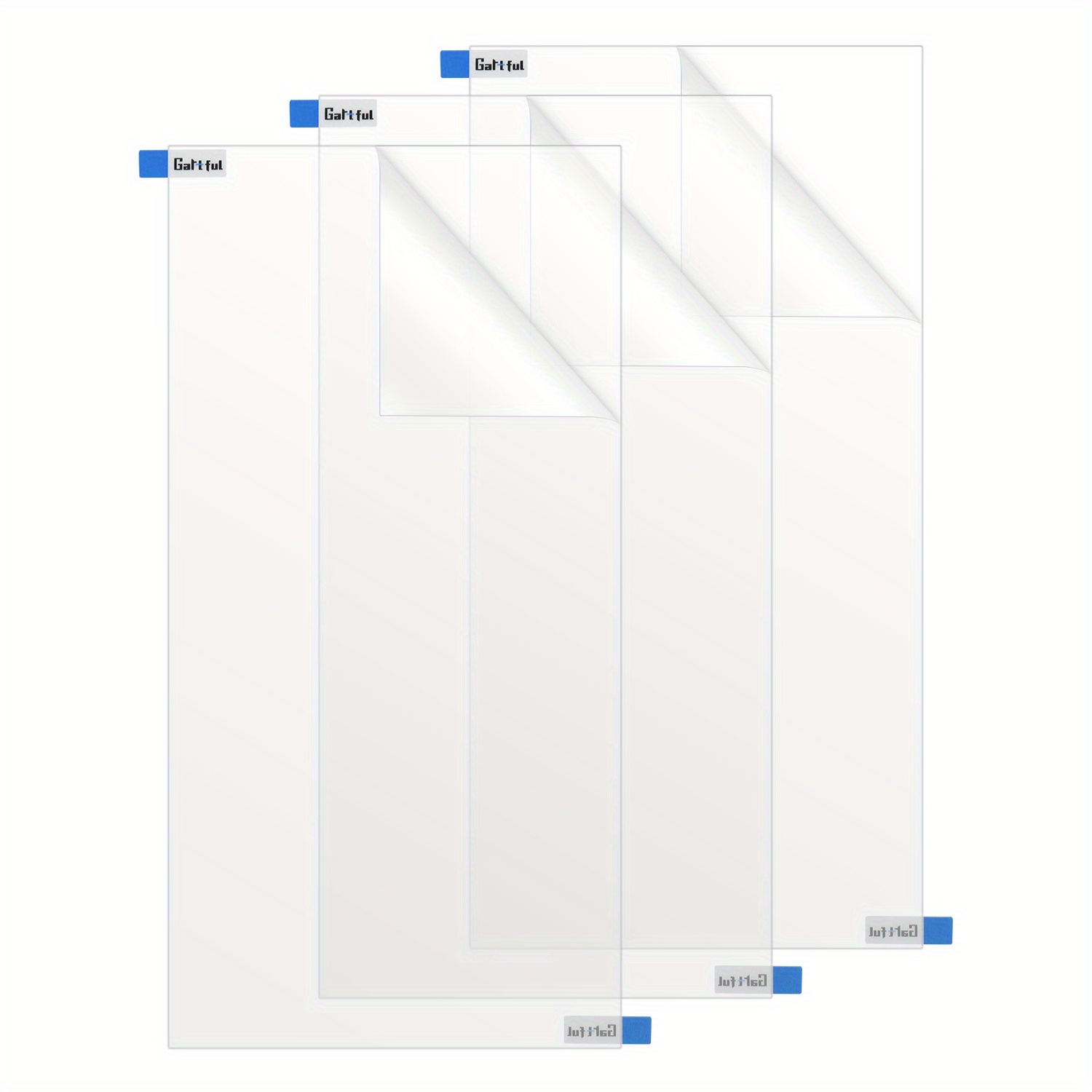 ADTDA Acrylic Sheets,Clear Cast Plexiglass with Protective Paper for Signs  DIY Display Projects,Craft,Photo Frames (2 Piece 8×10'' 3mm, 2)