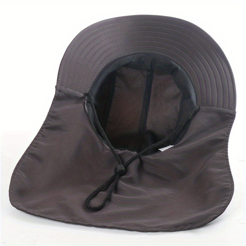 Outdoor Sun Protection Hat Neck Protector Anti Splashing Sunshade