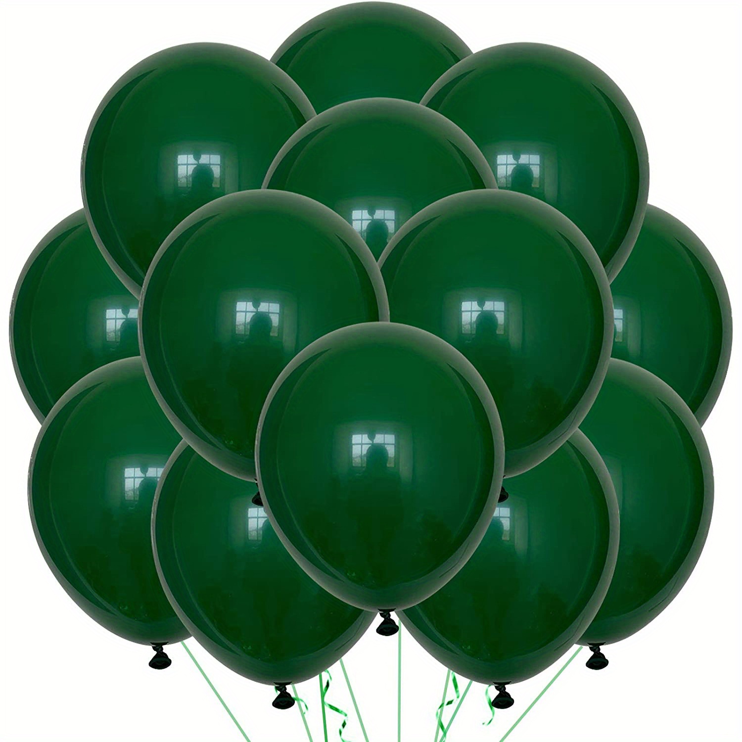 Globos de Helio Numero 1 de 100cm Verde Gigante Foil Poliamida G031GR