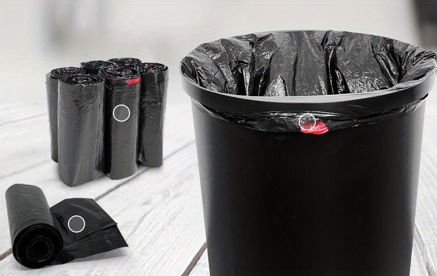Reli. Bolsas de basura con cordón de 30 galones, 250 unidades a granel,  color negro, bolsas de basura resistentes de 30 galones, grandes