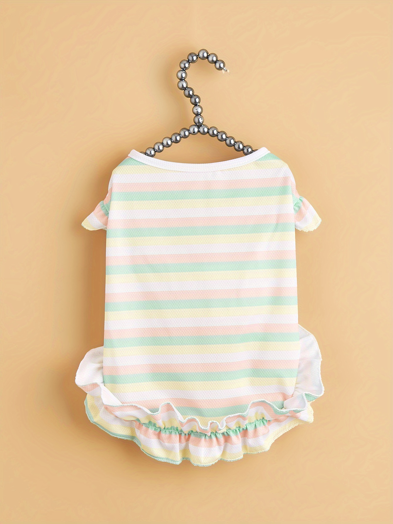 Breathable Striped Pet Vest For Small And Medium Dogs Keep Your Furry Friend Cool And