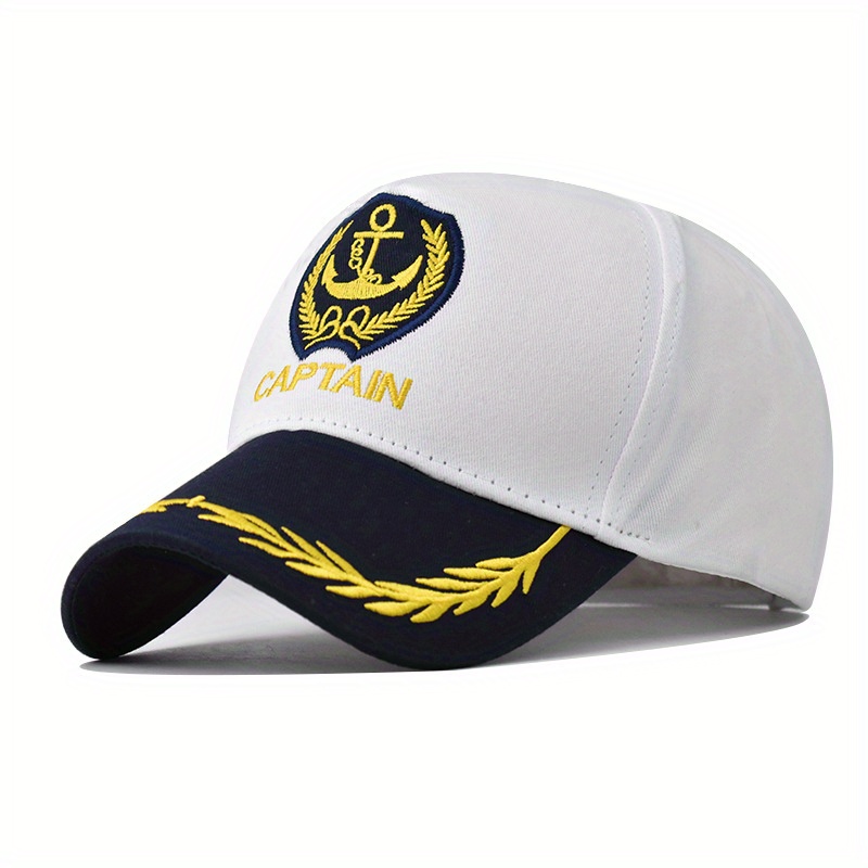 Sports cap for Men and Women White-Blue