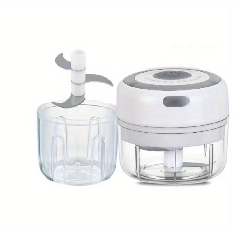 Usb Rechargeable Electric Garlic Chopper - Strong & Durable Grinder For  Chilli, Ginger & Vegetables For Hotel/commercial - Temu