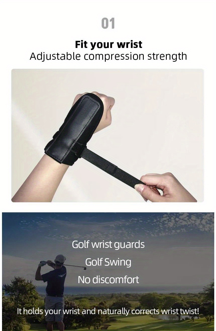 Golf Wrist Wraps Improve Posture Prevent Injuries Golf Temu Australia 0385