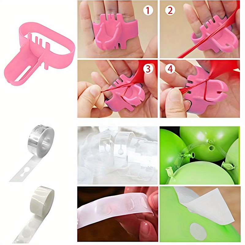 Tropical Hawaii Balloons, Arch Garland Kit Green Hot Confetti Latex Balloons, Palm Leaves