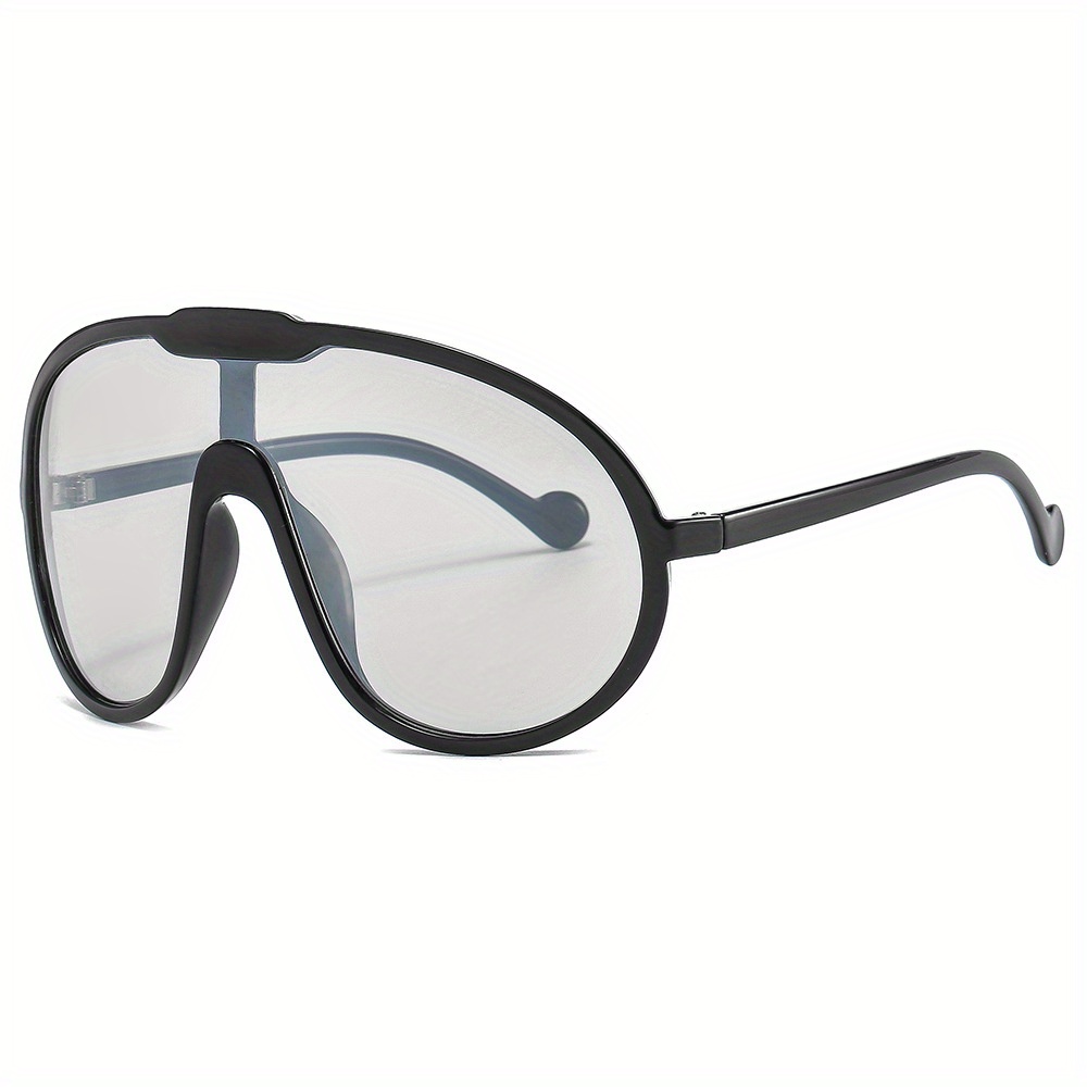 Oversized Shield Sunglasses Y2K Windproof UV400