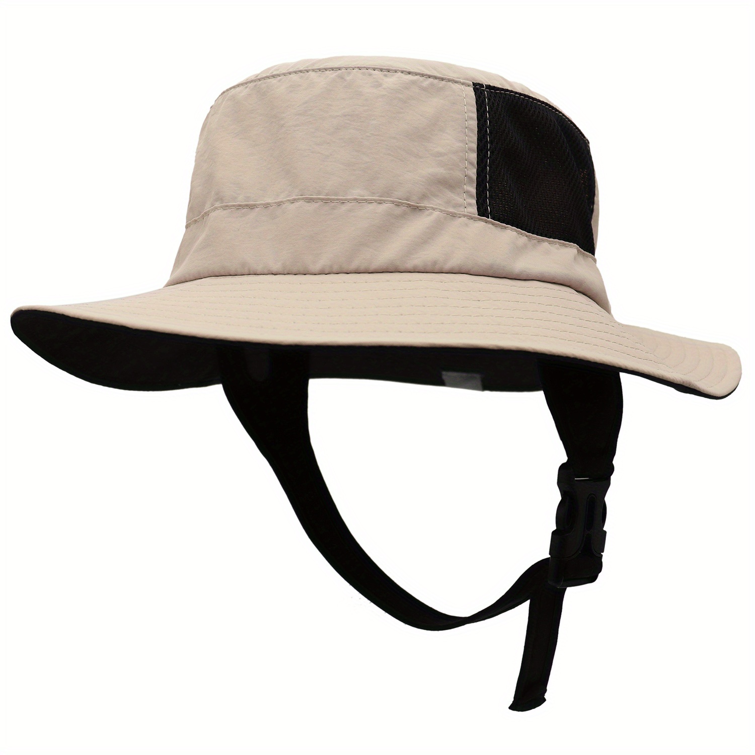 Men's Outdoor Wide Brim Sun Hat Adjustable Draw String - Temu