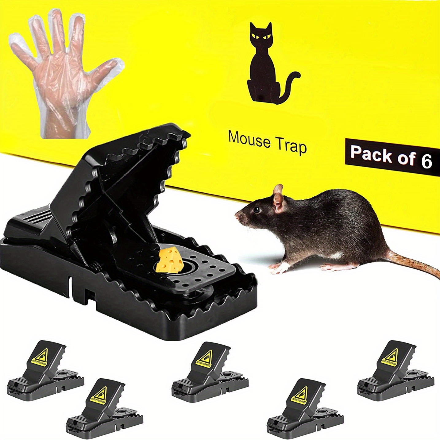 Humane Mouse Traps Indoor for Home - No Kill Mouse Traps - Catch and  Release - Safe for Children & Pets