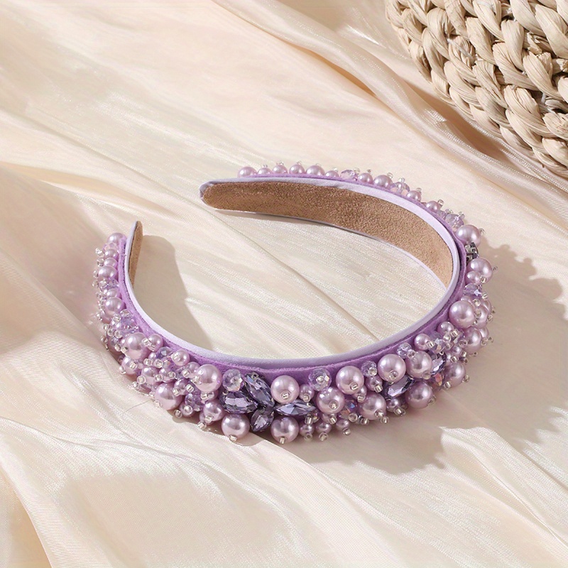 Miss Pearl Headband in Lavender – Unhinged Lifestyle Boutique