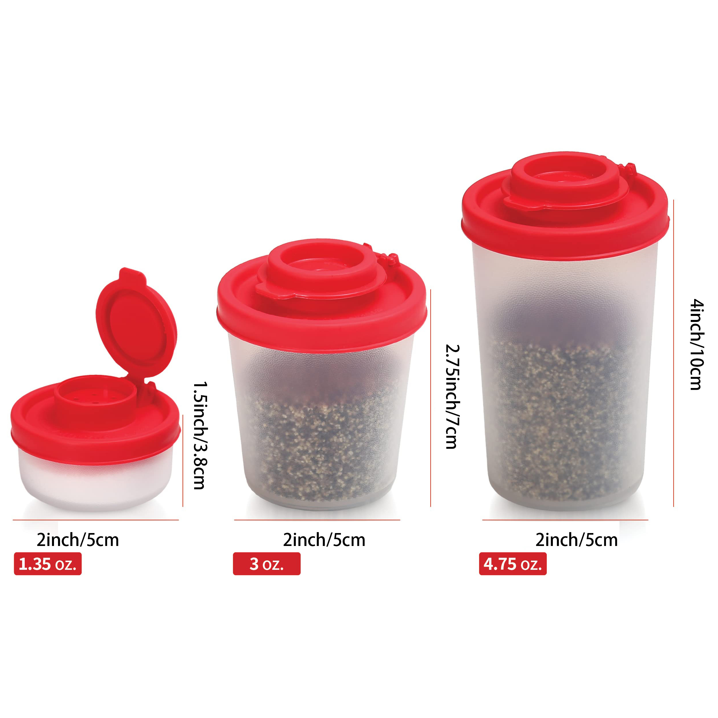 Spice Shakers Spice Bottle Salt Shakers Pepper Shakers Temu