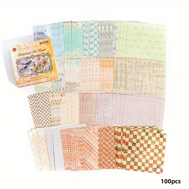 Vintage Material Paper: Anna's Dream Series Collage Book - Temu