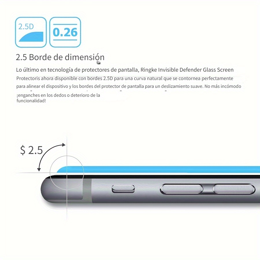 6 en 1 Vidrio Templado Completo Xiaomi Redmi Note 12 4g 12 - Temu Chile