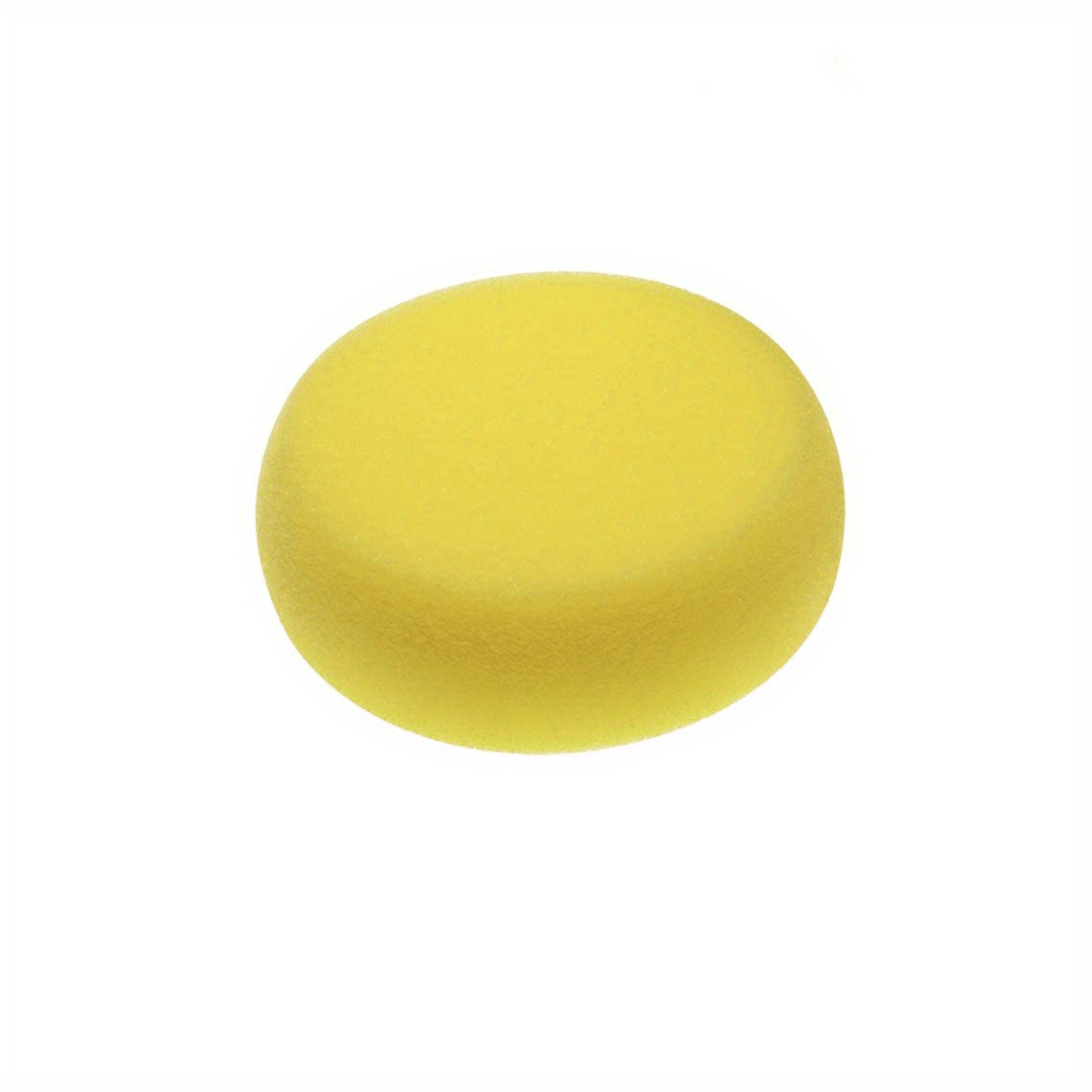 Round Sponge Yellow Painting Sponge Synthetic Artist Sponge - Temu