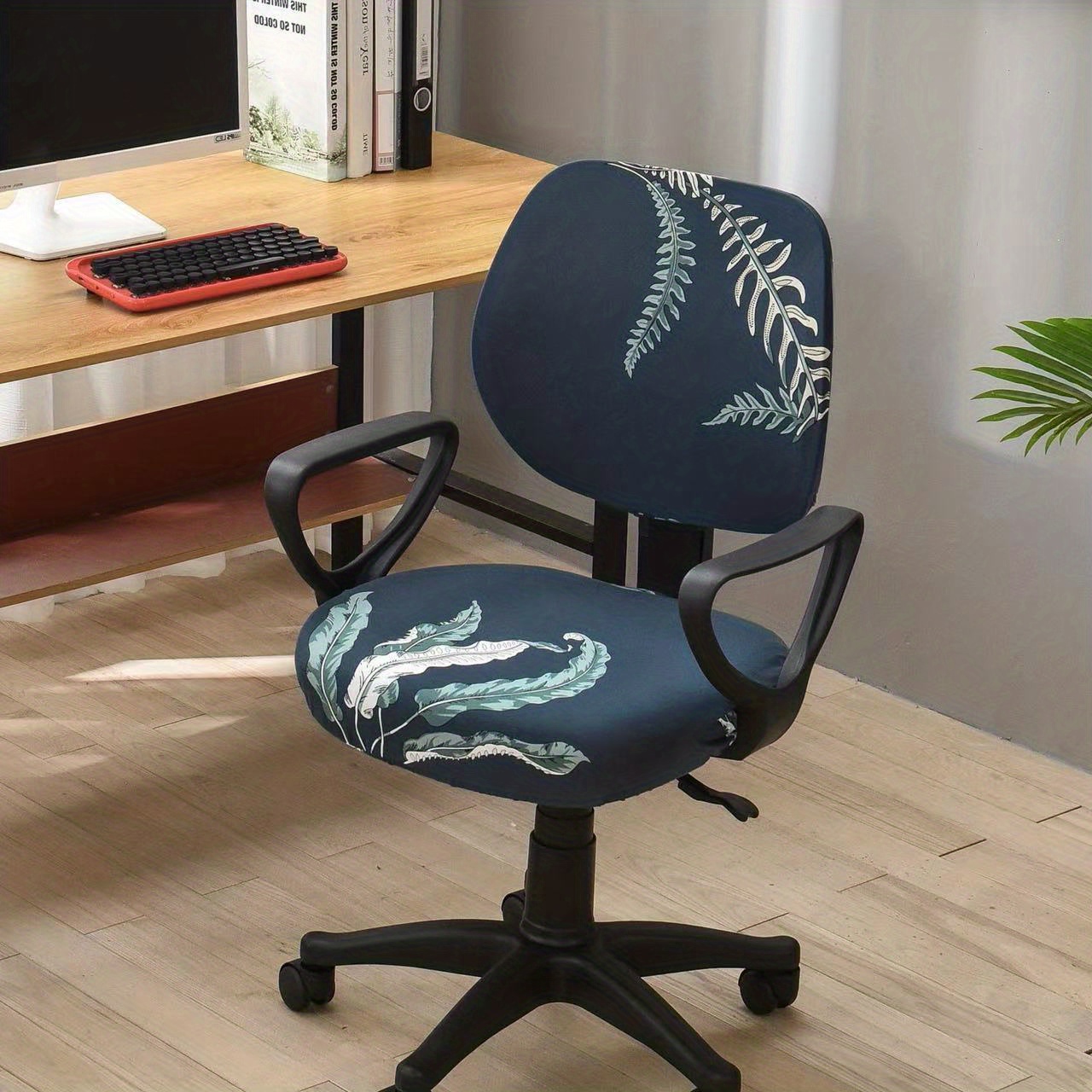 Elastic Computer Office Chair Cover Spandex Rotating Lift - Temu
