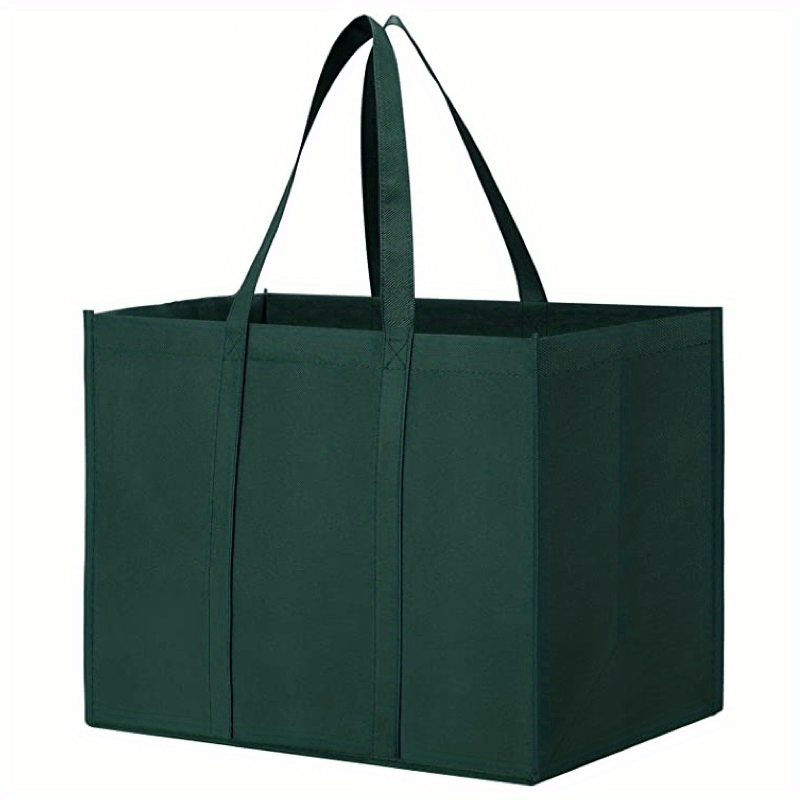 Reusable Grocery Shopping Bags Large Foldable Tote Bags Bulk - Temu