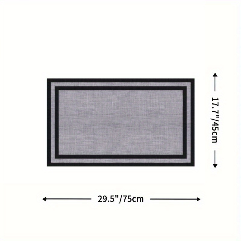 Anti-fatigue Non-slip Kitchen Floor Mat - Waterproof, Dirt-resistant,  Machine Washable, Perfect For Laundry, Bathroom, And Living Room - Enhance  Room Decor - Temu