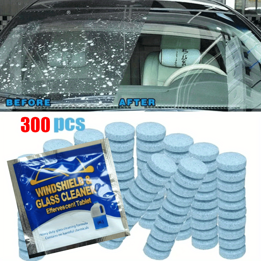10PCS Car Windshield Glass Fast Washer Cleaning Effervescent Tablets  Accessory