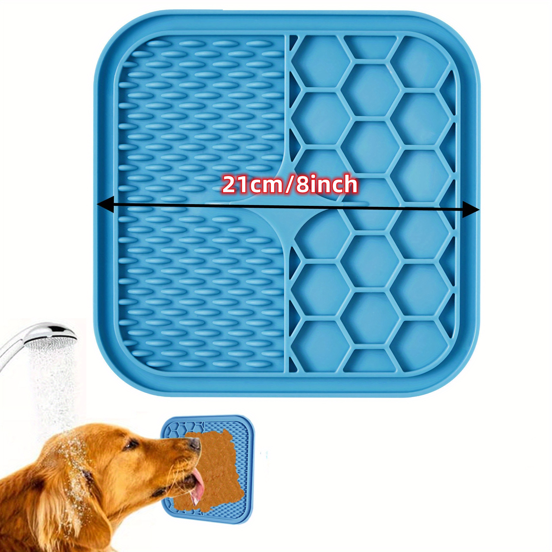 Lick Mat Slow Feeder Dog Bowl Set Promotes Healthy Eating - Temu