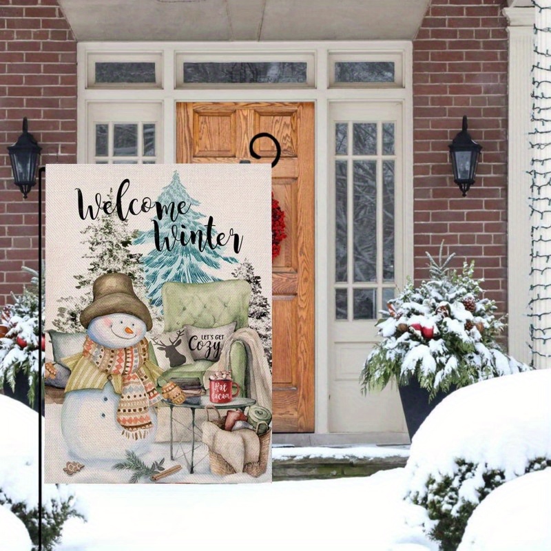 Winter Wonderland Garden Banner - Pet Lovers Market