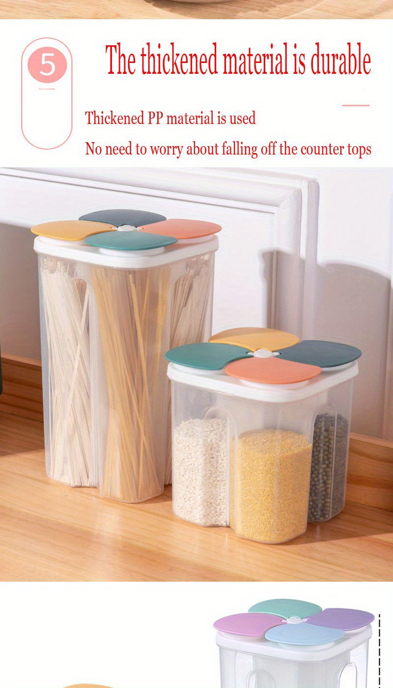 Reusable Plastic Oatmeal Food Storage Storage Containers Moisture-Proof and  Insect-Proof Packaging Pail with Tight Lids - China Oatmeal Food Storage  Storage Containers, Reditainer Peanut Storage Pail