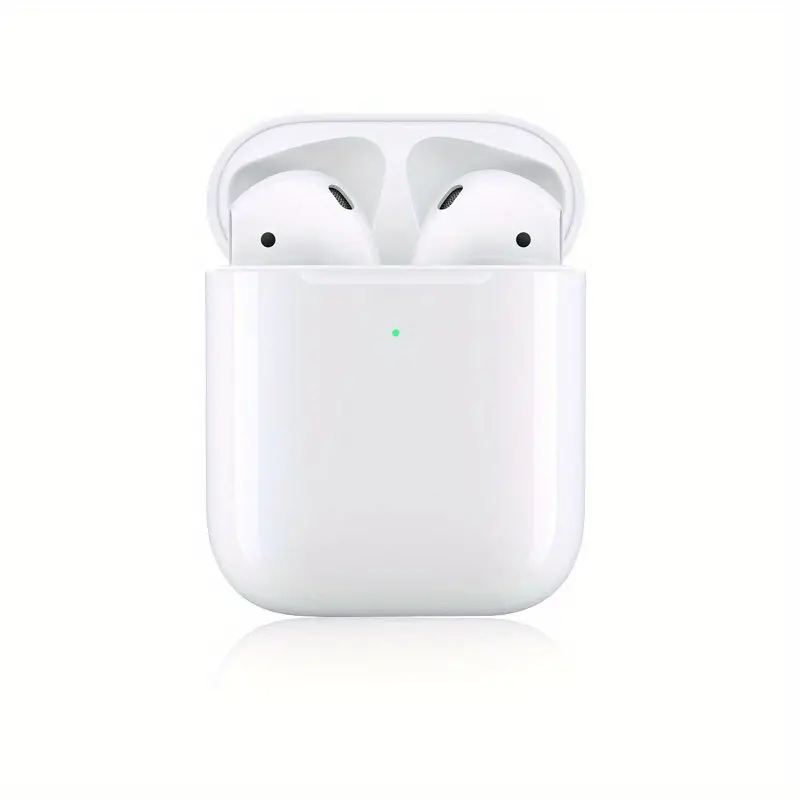 uf true wireless stereo tws headset with charging case for apple airpods hd music sound earphone 4 5h enjoying time earphone long lasting battery with free charger cable details 6