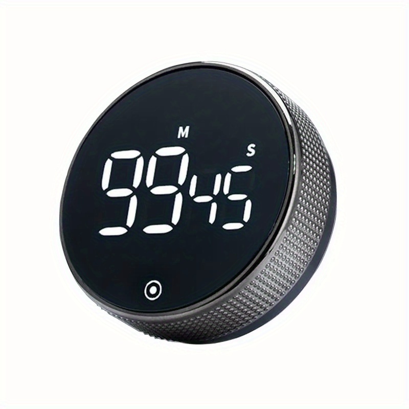 Circular Knob Loud Digital Kitchen Countdown Timer Magnetic - Temu