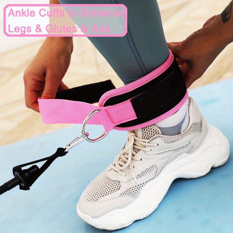 Maximize Workouts: Fitness Ankle Strap Adjustable D ring - Temu Canada