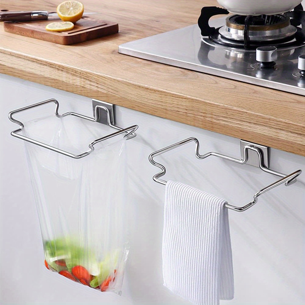 Trash Bag Holder Trash Bag Holder Door Cupboards Temu