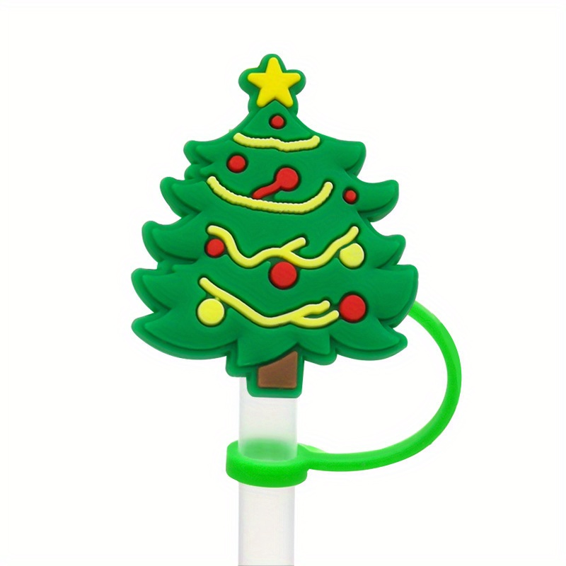 Christmas Straw Toppers 3Pack