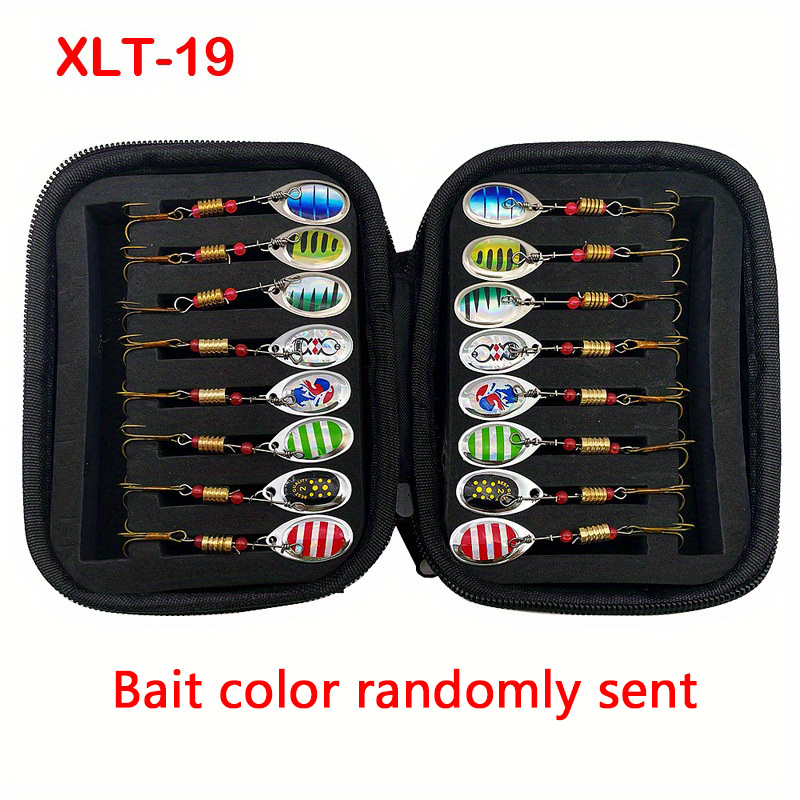 Metal Spoon Spinner Fishing Lure 10pcs Set Spoonbait Crankbaits Fishing  Wobblers for Pike Crochet Kit Artificial Bait Pesca