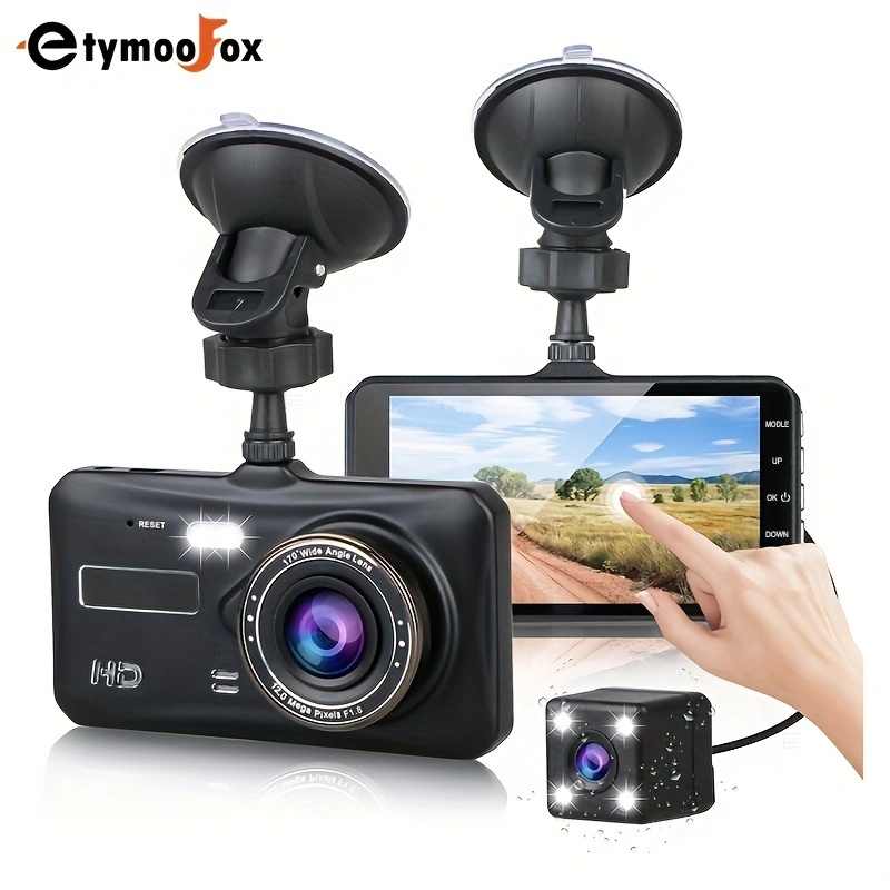 Caméra de tableau de bord 1080P Full HD voiture DVR tableau de bord caméra  enregistreur vidéo dans la caméra de voiture Dashcam pour voitures 170  grand Angle WDR 