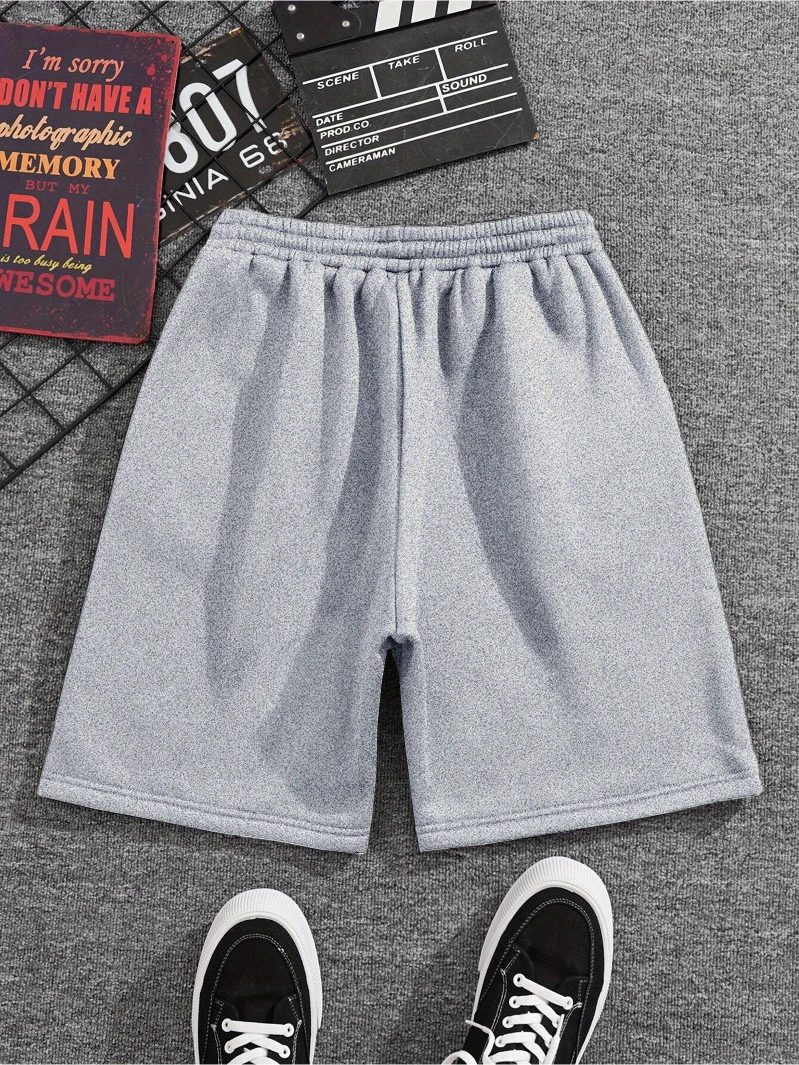Men's Plus Size Drawstring Shorts main image 1