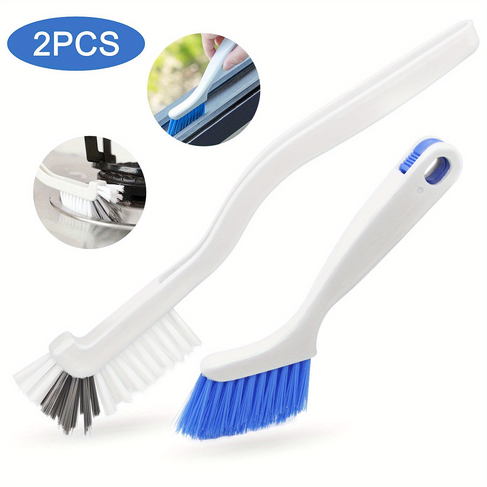 Handheld 2-in-1 Window Track Cleaning Brush - Deep Cleaning Tool For  Blinds, Sliding Doors, And More - Efficiently Removes Dirt And Debris From  Small Detail Crevices And - Temu