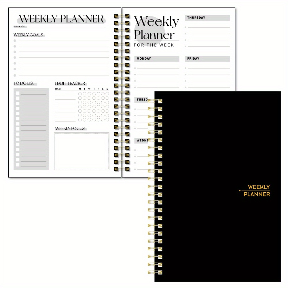 Agenda Planner Organizer, Journal Stationery, Planner Notebook
