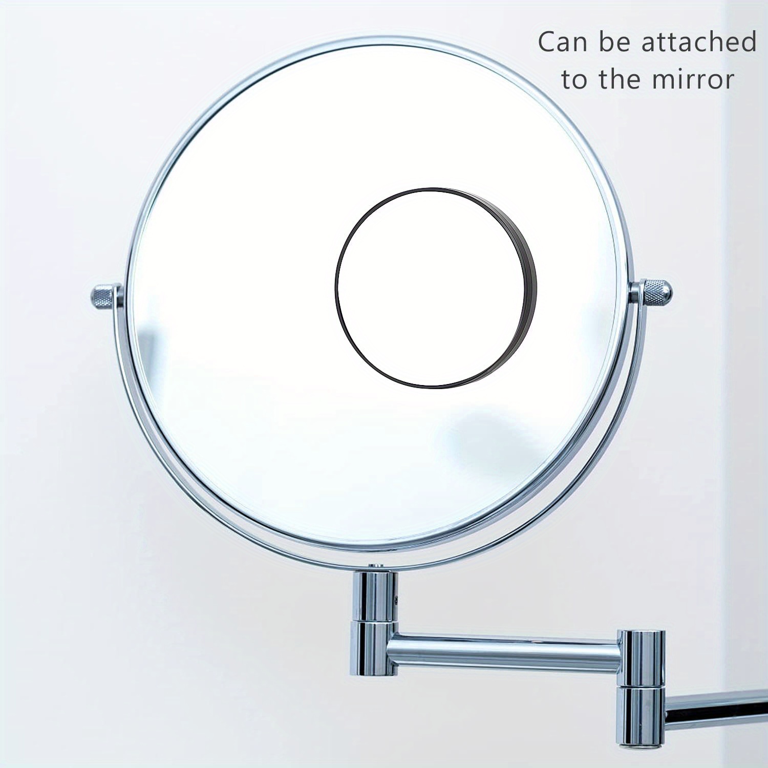 Espejo de aumento redondo 30X, espejo ampliado de 6 pulgadas con tres  ventosas de montaje, espejo de aumento compacto y pinzas, kit de maquillaje  de – Yaxa Colombia