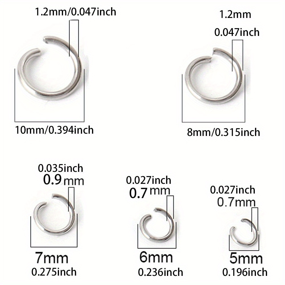 Mix buigringetjes in doosje goud tint 6mm - Kralenwinkel Albertien
