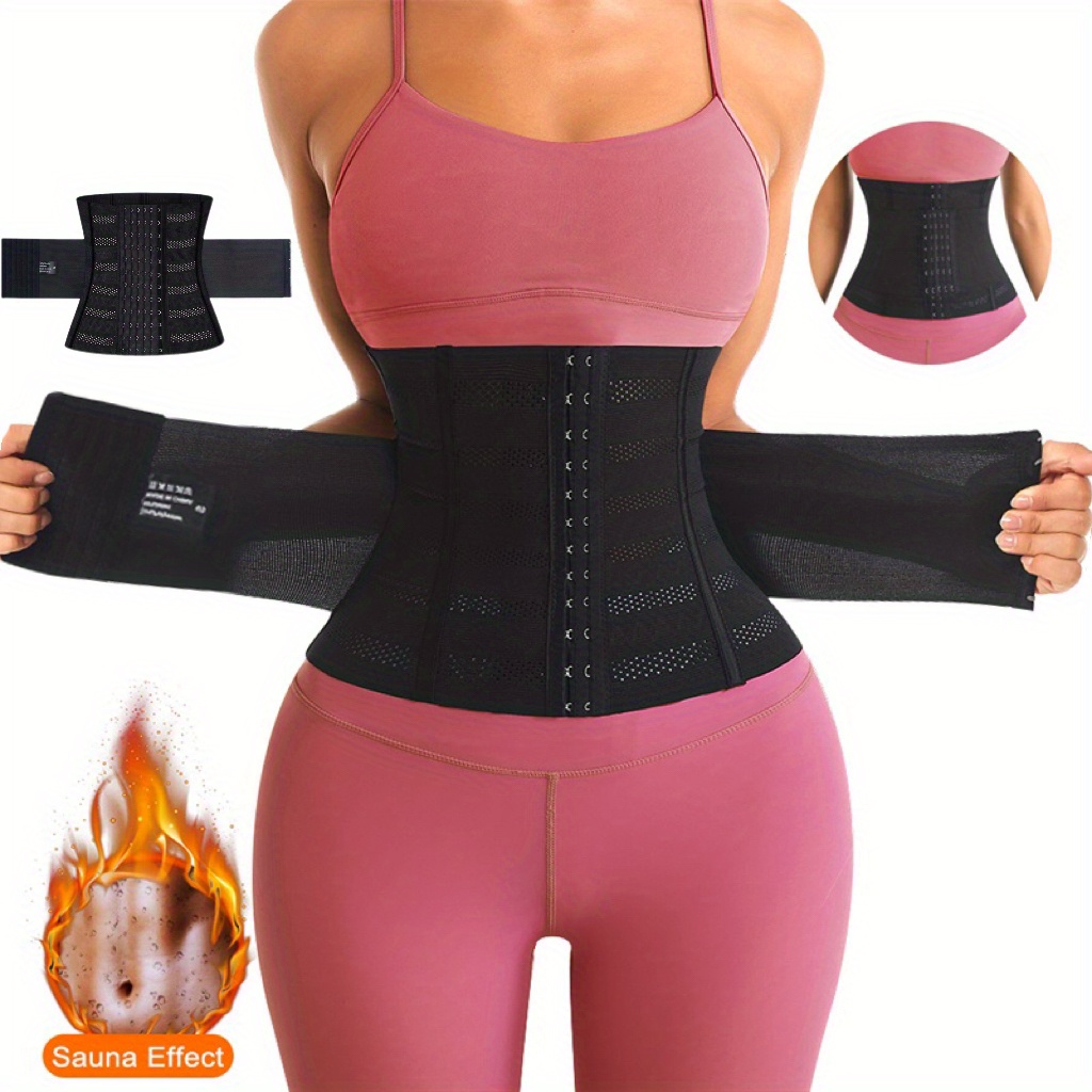 Youloveit Women's Waist Trainer Corset for Everyday Wear Steel Boned Tummy  Control Body Shaper with Adjustable Hooks : : Clothing, Shoes 