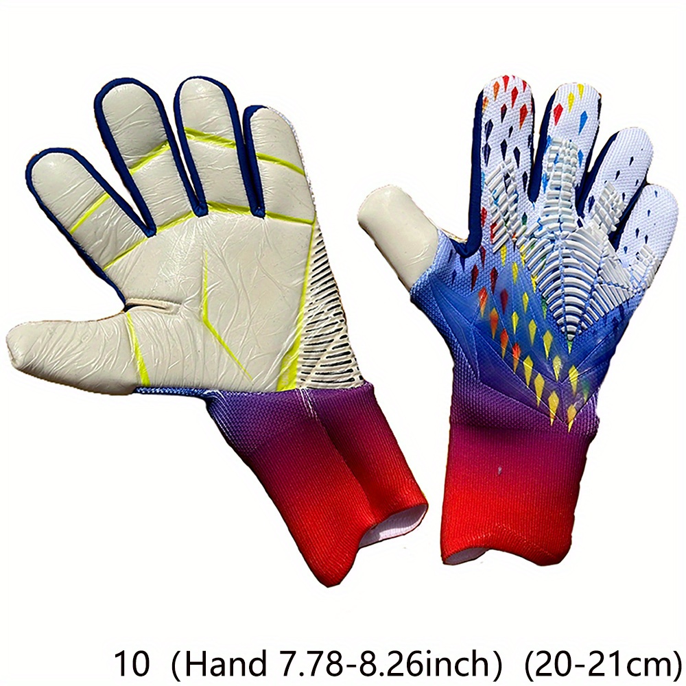 Guantes de portero de fútbol para jóvenes y adultos, guantes de portero de  alto rendimiento, guantes de fútbol transpirables, 0.04 + 0.118 pulgadas