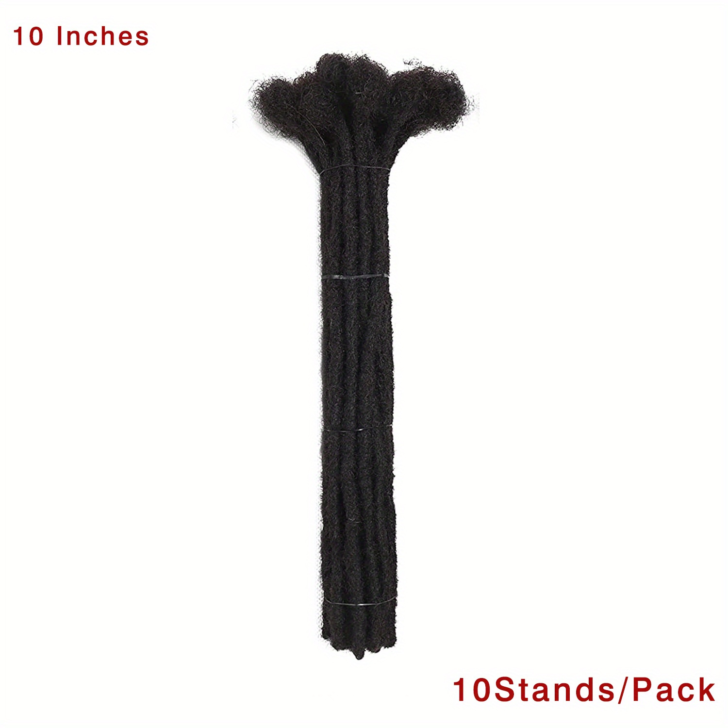 6 Inch Synthetic Loc Extensions 10 Strands Full Synthetic Dreadlock Extensions