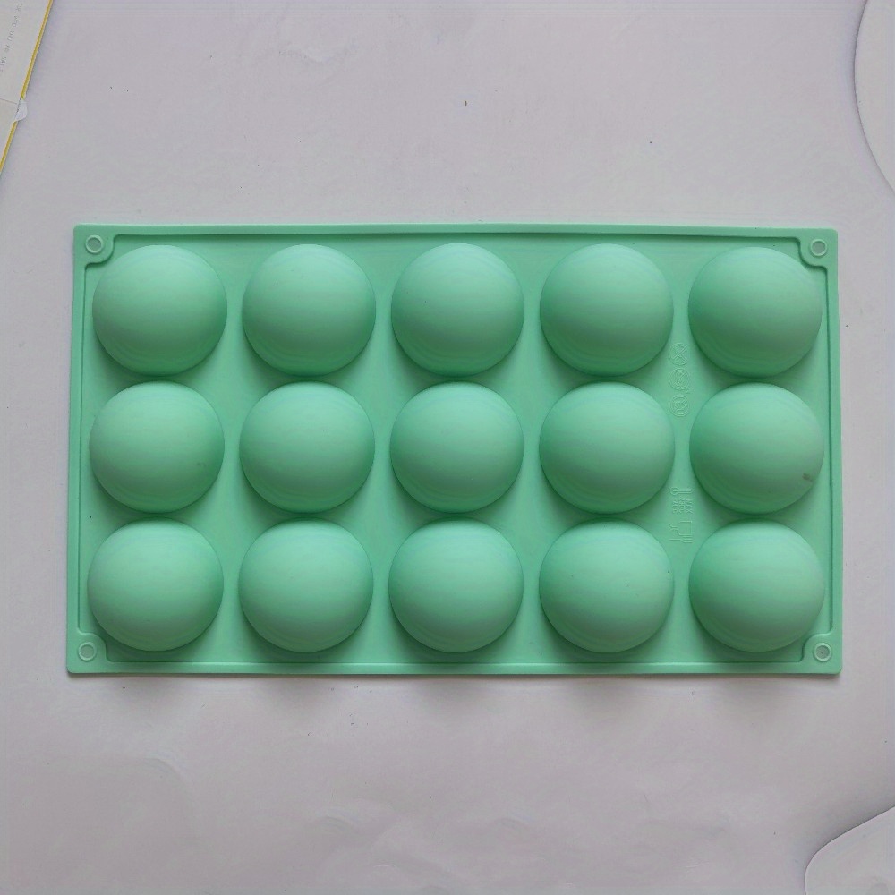 Semi circle Fondant Mold 3d Silicone Mold Hemisphere Candy - Temu