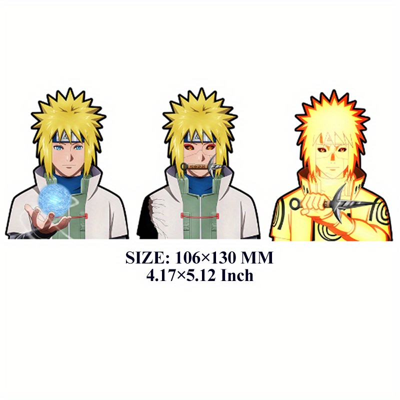 Naruto Gaara Anime Motion Sticker For Car/Laptop/ 3D Lenticular Peeker  Manga 1